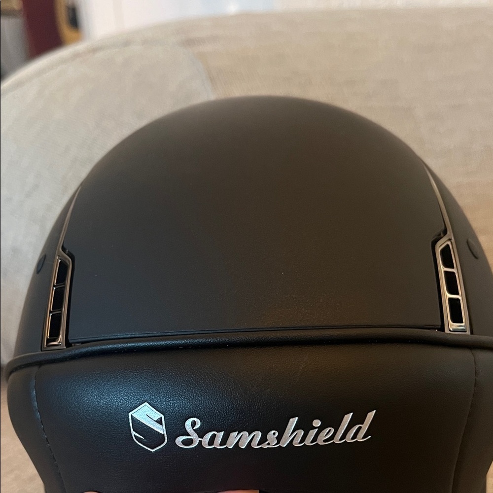 Samshield Shadowmatte Riding Helmet - Picture 2 of 3